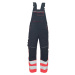 Cerva Knoxfield Hvps Dw Pánske HI-VIS nohavice s trakmi 03530049 antracit/červená