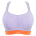 Športová podprsenka Non Wired Bra 7341B fialovo/orange - Panache