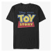 Queens Pixar Toy Story - 3D Logo Men's T-Shirt Black