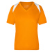 James&amp;Nicholson Dámske funkčné tričko JN396 Orange