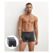 Pánske boxerky 3 ks DIM COTTON STRETCH BOXER 3x - DIM - sivé