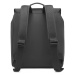 Kono inovatívny vodeodolný batoh s chlopňou - čierny - 14L