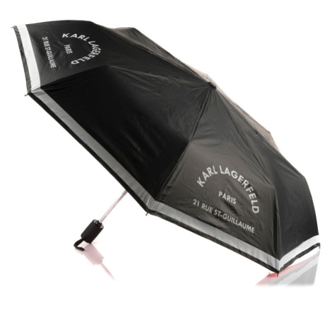 Dáždnik Karl Lagerfeld Rsg Small Umbrella Čierna