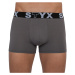 3PACK pánske boxerky Styx športová guma nadrozmer tmavo sivé (R10636363)