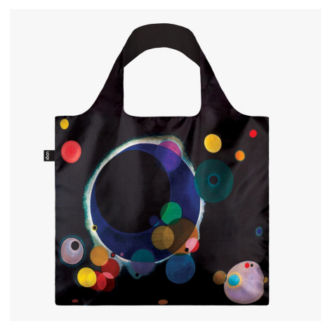 Skladacia nákupná taška LOQI WASSILY KANDINSKY Several Circles