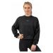 Nebbia Loose Fit Sweatshirt "Feeling Good" Black Fitness mikina