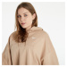 Mikina Nike NSW Women's Oversized Jersey Pullover Hoodie Hemp/ White