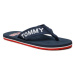 Tommy Jeans Žabky Flip Flop Logo Tape EM0EM01147 Tmavomodrá