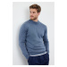 Trendyol Blue FL Slim Half Turtleneck Plain Knitwear Sweater