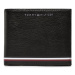 Tommy Hilfiger Veľká pánska peňaženka Th Central Mini Cc Wallet AM0AM11258 Čierna