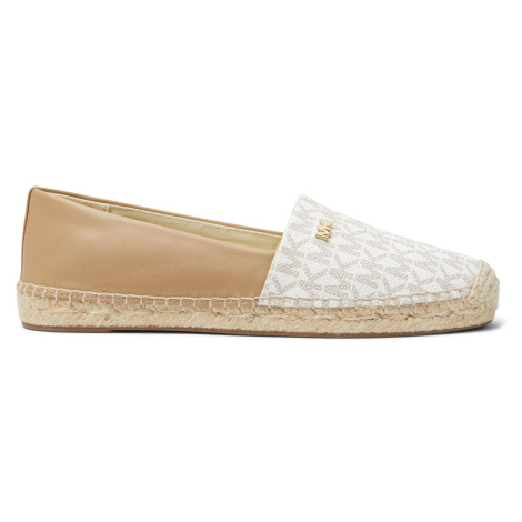 Michael Kors Espadrilky - FLAT KENDRICK SLIP ON hnedé