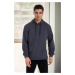 34605 Dewberry Kangaroo Pocket Hoody Mens Sweatshirt-ANTHRACITE