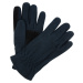 Pánske fleecové rukavice Regatta RMG014 Kingsdale Glove Tmavomodré Modrá