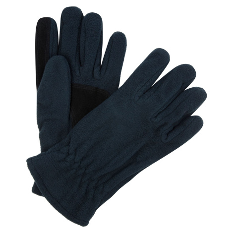 Pánske fleecové rukavice Regatta RMG014 Kingsdale Glove Tmavomodré Modrá