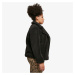 Bunda Urban Classics Ladies Sherpa Biker Jacket Black