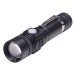 Nabíjacie svietidlo Solight LED 400lm + cyclo Farba: čierna