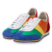 Botas Classic Rainbow - Pánske kožené tenisky / botasky duhové, ručná výroba