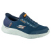 Tmavomodré pánske tenisky Skechers Slip-Ins: Go Walk Flex - Waterproof 216330-NVY