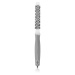 Olivia Garden Expert Shine Wavy Bristles White&Grey kefa na vlasy průměr 20 mm