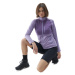 Dámska turistická mikina so zipsom 4F SWEATSHIRT FNK-4FWSS24TFSWF316-52S-LIGHT VIOLET