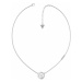 Guess Luxusné oceľový náhrdelník s kryštálmi Pure Light JUBN01106JWRH