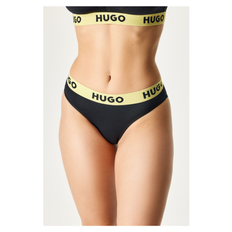 Klasické nohavičky HUGO Casual Black Hugo Boss