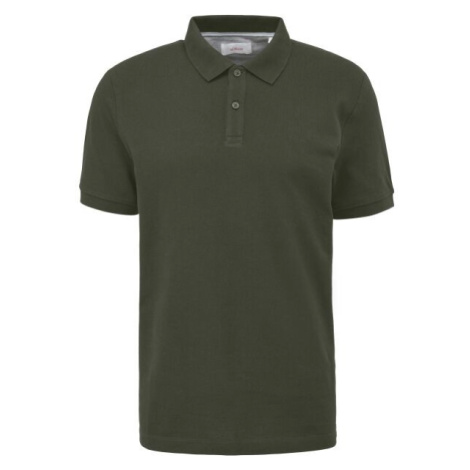 s.Oliver RL POLO SHIRT NOOS Pánska polokošeľa, khaki, veľkosť