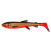 Savage gear gumová nástraha 3d whitefish shad black red - 12 cm 14 g 3 ks