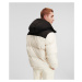 Bunda Karl Lagerfeld Jeans Klj Blocked Puffer Jacket Black/ Whitecap Gray