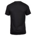Pánske tričko 500 Slim na cvičenie čierne