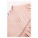 Šaty pre bábätká Coccodrillo ružová farba, mini, áčkový strih