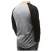 Gray men's sweatshirt with print BX3450