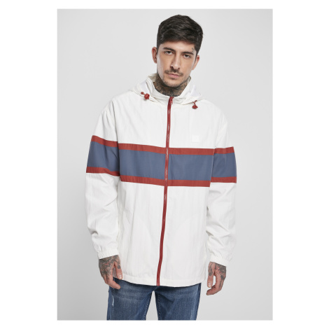 Biela nylonová anorak bunda Urban Classics