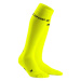 Women's compression knee-high socks CEP Neon yellow