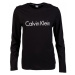Calvin Klein L/S CREW NECK čierna - Dámske tričko
