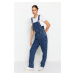 Trendyol Navy Blue Overalls and Denim Overalls