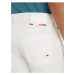 Biele pánske džínsové kraťasy Tommy Hilfiger Brooklyn