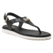 MICHAEL Michael Kors Sandále Jilly Flat Sandal 40S2JLFAAL Čierna