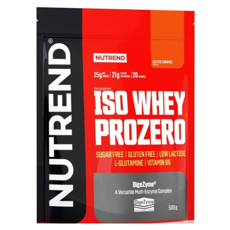 Nutrend ISO Whey Prozero slaný karamel 500 g