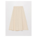 LC Waikiki Women's Elastic Waist Straight Skirt