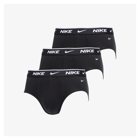 Nike Dr-FIT Cotton Stretch Hip Briefs 3-Pack Black