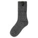 L-Merch Zimné ponožky NT1018 Dark Grey