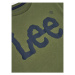 Lee Tričko Wobbly Graphic LEE0002 Zelená Regular Fit