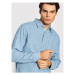 American Eagle džínsová košeľa 015-2151-5401 Modrá Regular Fit