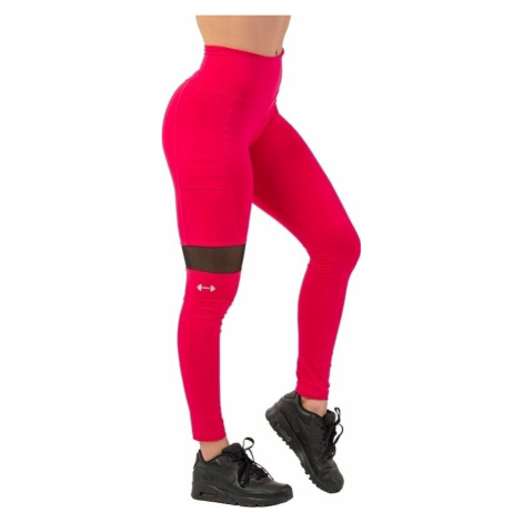 Nebbia Sporty Smart Pocket High-Waist Leggings Pink Fitness nohavice