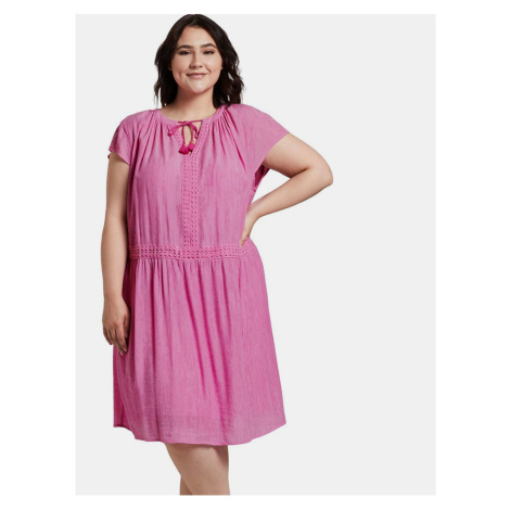 Pink dress My True Me Tom Tailor - Women's