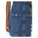 Tommy Jeans Džínsové šaty DW0DW17682 Tmavomodrá Slim Fit