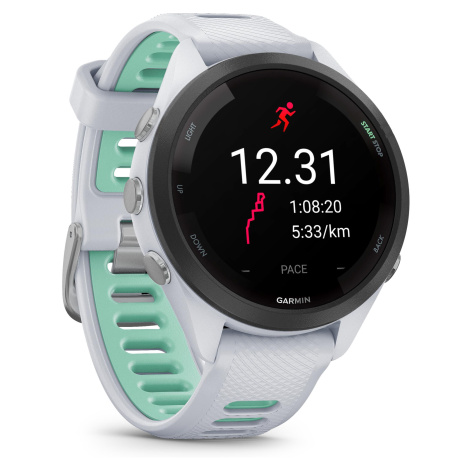 Inteligentné športové hodinky s GPS a kardiom Forerunner 265S Music biele Garmin