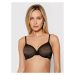 Gossard Podprsenka s kosticami Glossies Sheer Moulded 6271 Čierna