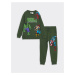 LC Waikiki Lcw Kids Green Hulk Printed Boys Tracksuit Set